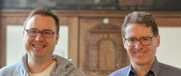 Daniel Kerlin und Thorsten Fürter treten für die FDP zur Kommunalwahl am 14. Mai an. Foto: FDP