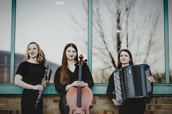 Das „Trio Klangspektrum“ auf dem Kammermusik Campus. Foto: ZUZANNA SEPCJAL