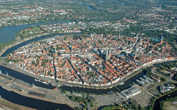 Wie könnte Lübecks Zukunft als Schwammstadt aussehen? Darum geht es in dem Kunstprojekt. Foto: Archiv