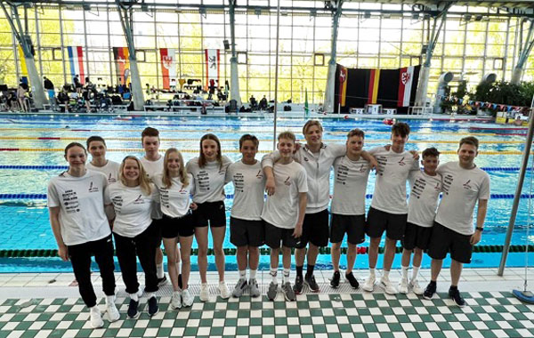 Das Team der SG Lübeck bei den Norddeutschen Meisterschaften. Foto: SG