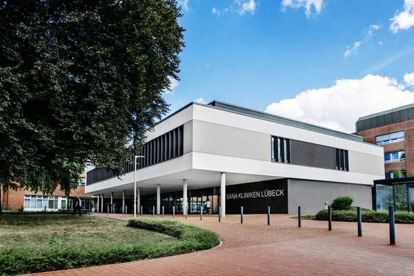 Hauptgebäude der Sana Kliniken Lübeck. Foto: Sana Kliniken Lübeck