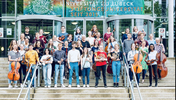 Das Orchester der Universität zu Lübeck e.V. tritt am 08. Juli in Lübeck auf. Foto: Veranstalter