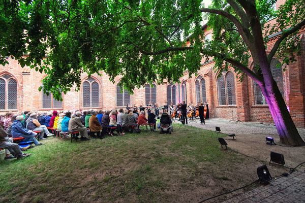 Studenten der Musikhochschule Lübeck zeigen ihr Können. Foto: Charleen Bermann