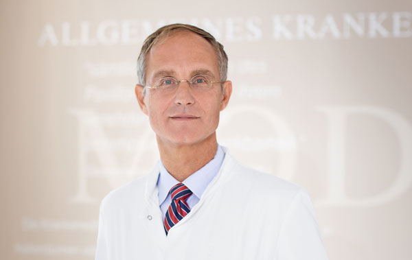 Prof. Dr. med. Joachim Weil, Chefarzt der Med. Klinik II – Kardiologie und Angiologie an den Sana Kliniken Lübeck. Foto: Sana Kliniken Lübeck