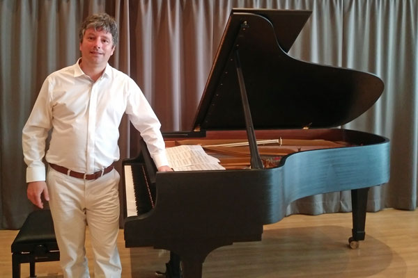 Konzertpianist Daniel Fritzen tritt am 20. August im Haus Eden auf. Foto: Veranstalter