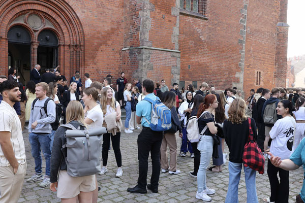 Knapp 1.000 Erstsemester wurden an der der TH Lübeck begrüßt. Fotos: TH Lübeck