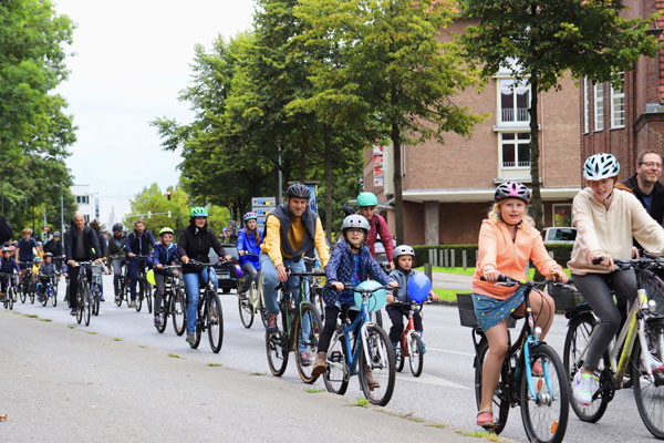 Am  Sonntag, 24. September 2023, findet in Lübeck eine bunte Fahrraddemo für alle von 0 bis 99 Jahren statt. Foto: Veranstalter