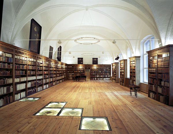 Der Scharbausaal der Stadtbibliothek Lübeck. Am 24. Oktober wird deutschlandweit der 