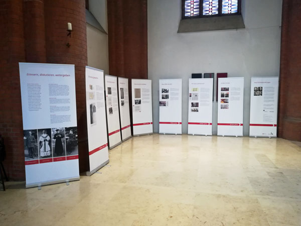 Vom 10. November bis zum 02. Dezember 2023 wird in den Gedenkstätten Lübecker Märtyrer die Sonderausstellung „Mut zum Widerstand. Lübecker Märtyrer – 80 Jahre Erinnerung“ gezeigt. Foto: Veranstalter