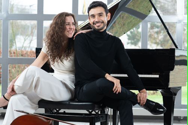 Cellistin Belén Sánchez Pérez und Pianist Hermann Valdez Fregoso haben ein spannendes spanisches Programm im Gepäck. Foto: Veranstalter
