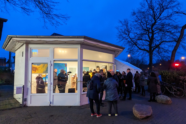 Im Travemünder Kunstpavillon wird am 03. Februar eine neue Ausstellung eröffnet. Foto: Archiv/HN