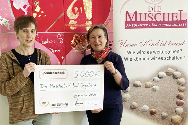 Für den Verein „Die Muschel“ gab es 5.000 Euro. Foto: Veranstalter