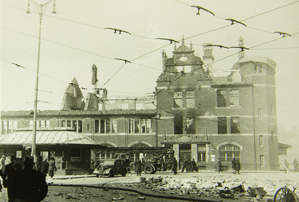 Bombenschäden in Lübeck. Foto: Hansestadt Lübeck, Fotoarchiv