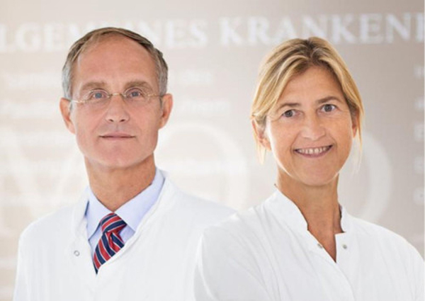 Im Magazin empfohlen: Prof. Dr. Joachim Weil und Dr. Anya-Maria Stenger. Foto: Sana Kliniken Lübeck