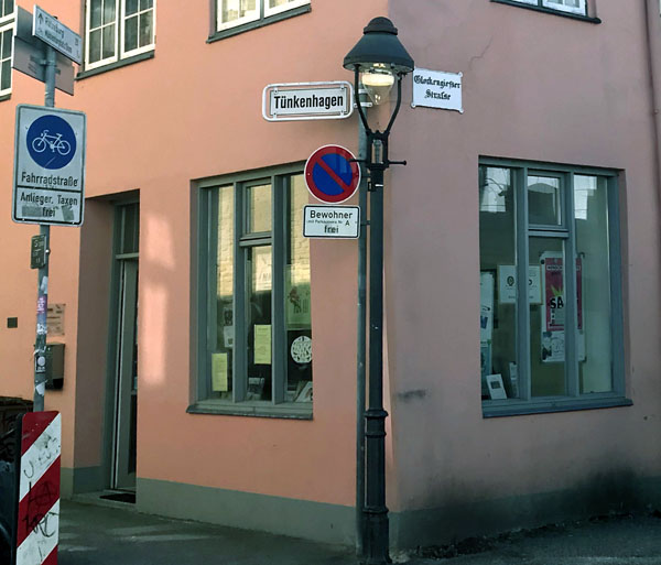 Die Geschäftsstelle befindet sich an der Ecke Glockengießerstraße und Tünkenhagen. Foto: BUND