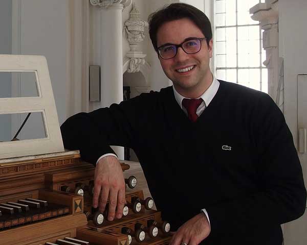 Der Augsburger Organist Christian Barthen spielt in St. Jakobi. Foto: privat