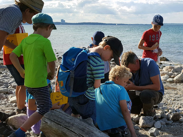 Am Sonntag können Kinder die Steine am Brodtener Ufer erkunden. Foto: Veranstalter