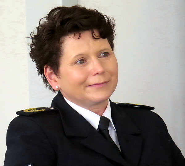 Maren Freyher wird Landespolizeidirektorin. Foto: GdP
