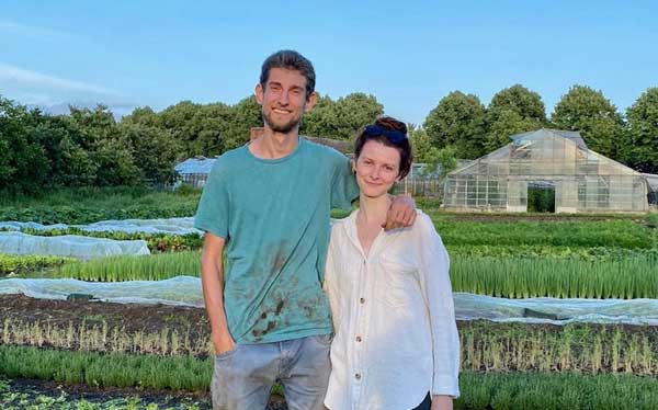 Jonas und Kristin starten 2022 bereits in die zweite Saison. Foto: Gemüsehandwerk.