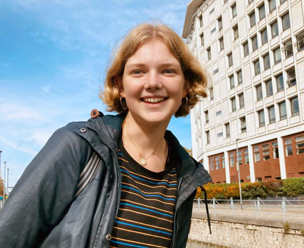 Die 19-jährige Ida Glau ist als Erstwählerin am Sonntag dabei.
