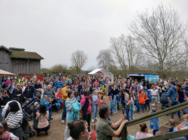 1200 Besucher kamen zum Osterfest des Landschaftspflegevereins Dummersdorfer Ufer. Foto: LPV DU