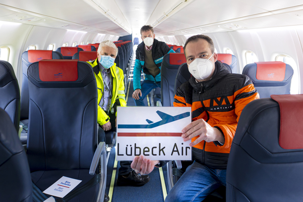 Lübeck Air weitet das Angebot im kommenden Jahr deutlich aus. Foto: LübeckAir/Archiv