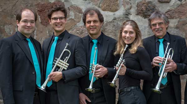 Das bekannte Pfeiffer-Trompeten-Consort wird wieder im Lübecker Dom zu Gast sein. Foto: PTC