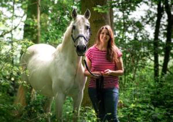 Jana Drees mit Pferd Giraldillo. Foto: William Will.