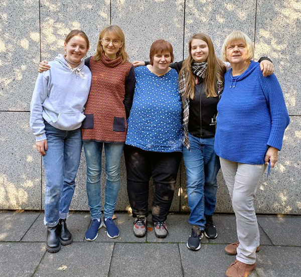 Das Lübecker Team der zweiten Frauenbundesliga West. Foto: Alexandra Mundt