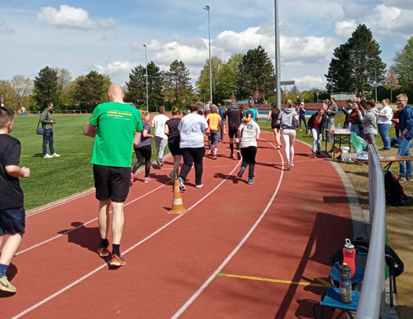 Bereits im letzten Jahr kamen zahlreiche Läufer zum Spendenlauf für Inklusion. Foto: Anja Osterndorff