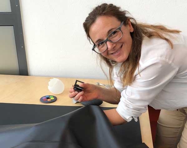 Sylvia Goldbach wird von ihrem Weg zur Gründerin und Geschäftsführerin der Taktilesdesign GmbH berichten. Foto: Veranstalter.