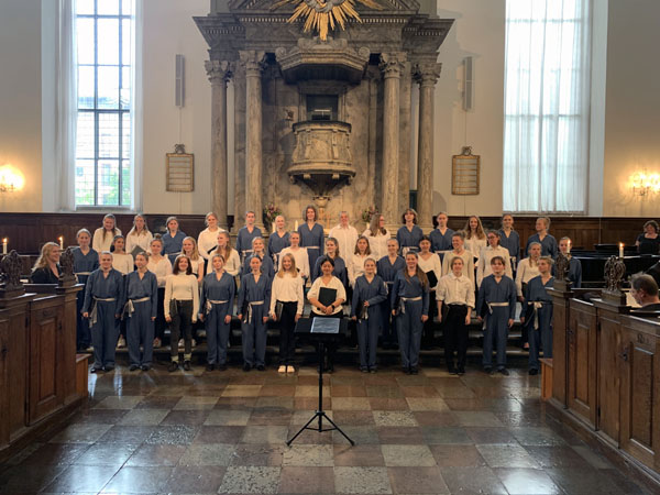 Der Mädchenchor Det Danske Pigekor ist zu Gast in St. Aegidien.