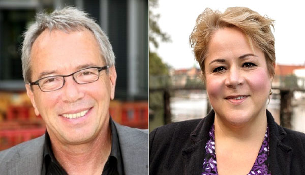 Wolfgang Neskovic und Anka Grädner bilden eine neue Fraktion in der Lübecker Bürgerschaft.