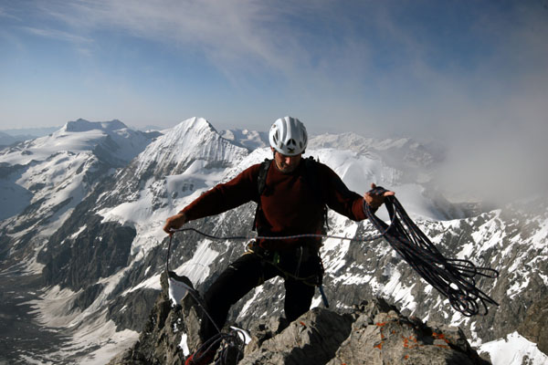 Michael Pröttel stellt in einem Multivisions-Vortrag seine traumhaften Touren in den Alpen vor. Foto: Veranstalter