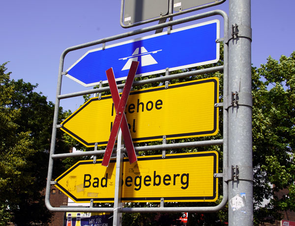 Die Auswirkungen der Sperrung der Anschlussstelle Lübeck-Zentrum waren geringer als befürchtet. Fotos: VG