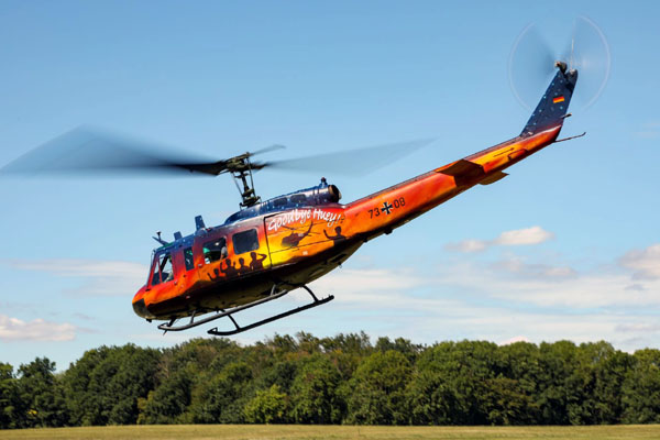 Der Hubschrauber kommt am Mittwoch nach Lübeck. Foto: Bundeswehr