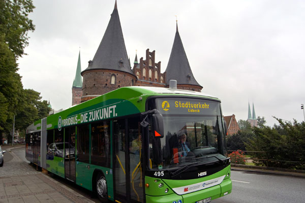 Vom Warnstreik sind alle Busse des Stadtverkehrs betroffen. Die Busse der LVG in Lübecks Norden sind nicht betroffen.