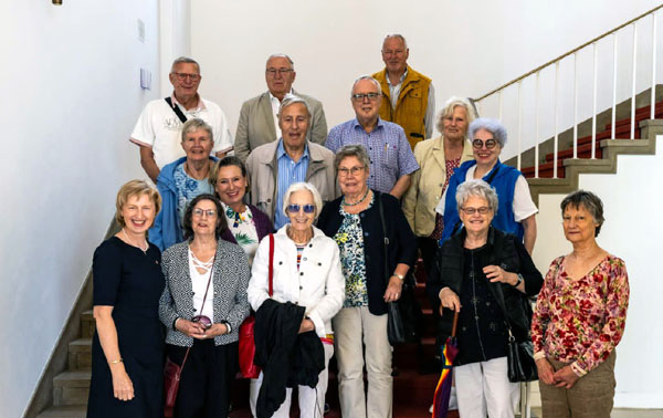 Die Lübeck Landtagsabgeordneten Anette Röttger (links) begrüßte die Gäste. Foto: Senioren Union