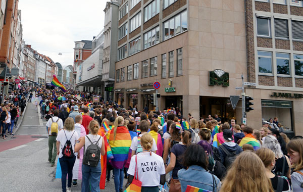 Die Linke ruft zur Teilnahme an der Pride Week auf, die am Montag beginnt.