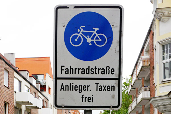 Der Bauausschuss debattierte über das Thema „Fahrradstraßen“. Besonders die Querung der Innenstadt ist den Politikern wichtig. Foto: Archiv