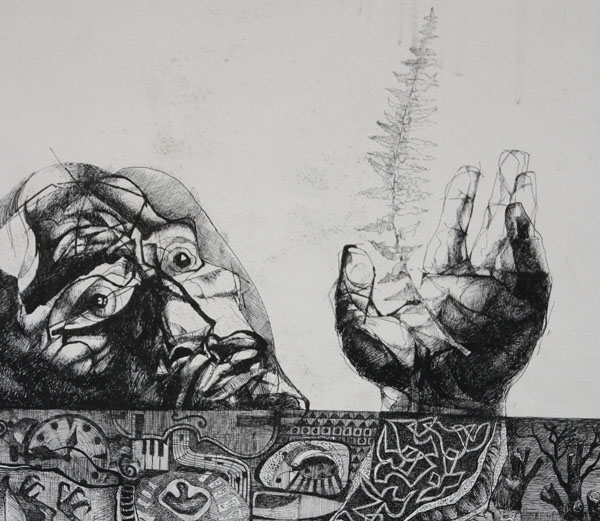 Die Werke von Josef Farkas werden in der Kunsttankstelle ausgestellt. Foto: Veranstalter