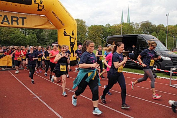 Der 25. Lübecker Frauenlauf findet am 6. Mai statt. Foto: Klaus Ziele