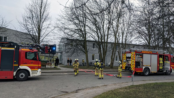 Die Feuerwehr konnte den Brand in der Küche schnell löschen. Fotos: Helge Normann / Travemünde Aktuell