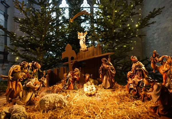 Am Ersten Weihnachtsfeiertag können viele Gottesdienste ohne Anmeldung besucht werden.