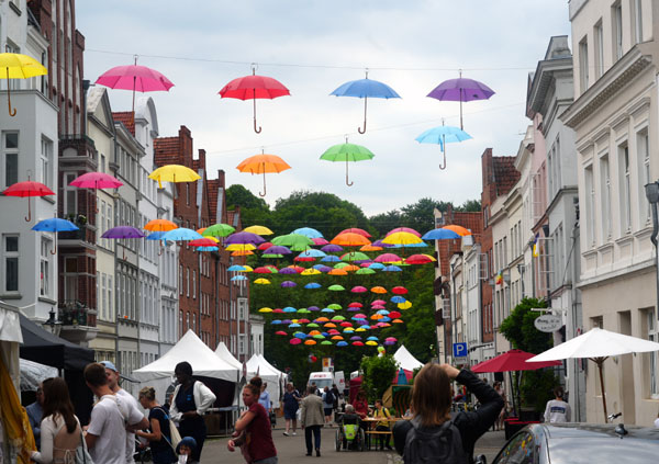 Am Freitag startete das Hanse-Kultur-Festival im Dom-Viertel der Altstadt. Fotos: JW
