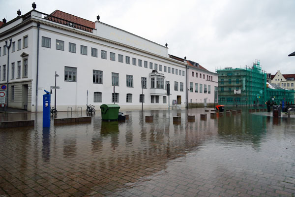 Am Mittwoch und Donnerstag wird Hochwasser erwartet. Foto: JW/Archiv