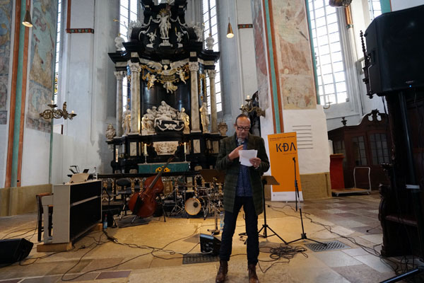 Rüdiger Schmidt, Leiter des KDA in Lübeck, wird die Gäste in St. Jakobi begrüßen. Foto: JW/Archiv