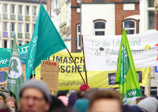 Die Grünen sehen Lübeck beim Klimaschutz auf dem richtigen Weg.
