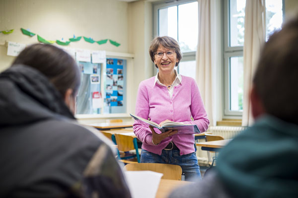 Das Projekt Lernbegleiter wird auch in der Willy-Brandt-Schule in Schlutup starten. Foto: Olaf Malzahn