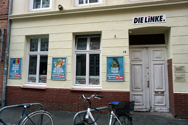 Der Klönschnack findet im Parteibüro in der Hundestraße statt.